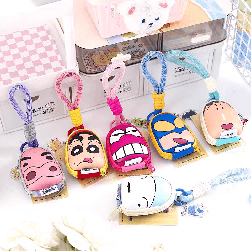 Кулон Crayon Shinchan ПВХ Брелоки Унисекс - изображение 2
