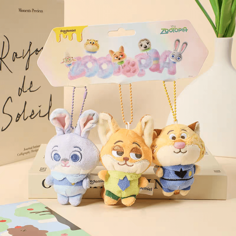 Кулон Disney Stitch Collection Зверополис Полиэстер Волокно Брелоки Унисекс - изображение 6