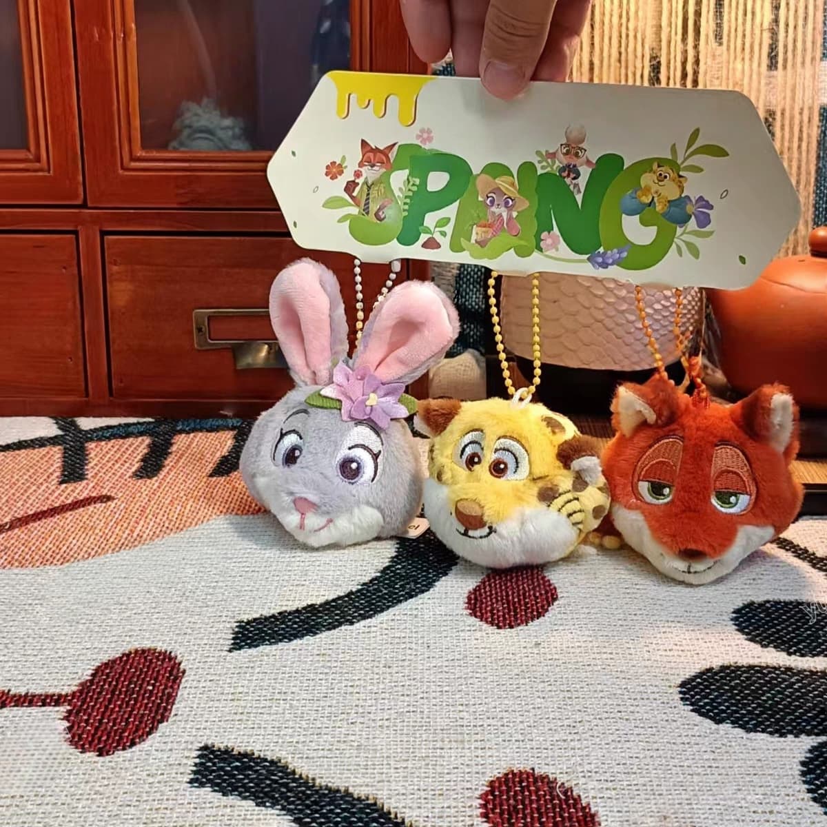 Кулон Disney Stitch Collection Зверополис Полиэстер Волокно Брелоки Унисекс - изображение 7