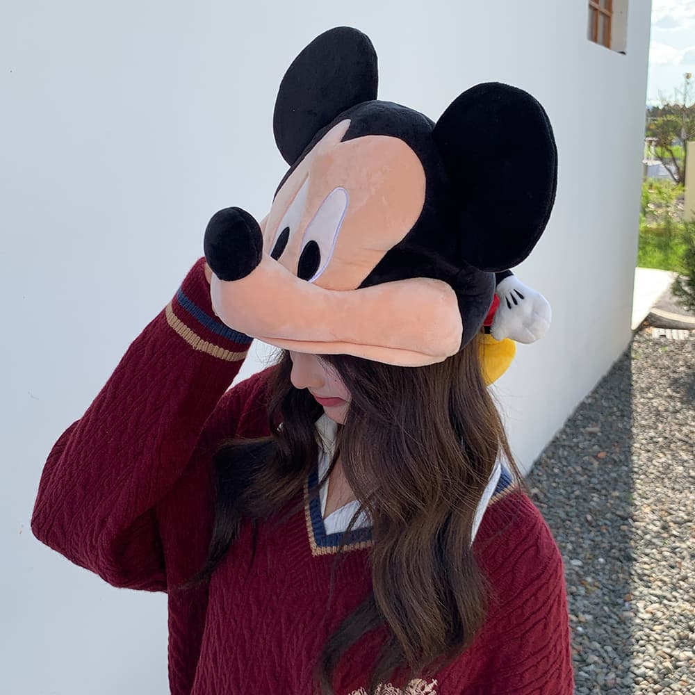 Головной убор Disney Minnie Mouse Mickey Mouse Полиэстер Шапки-бини Унисекс - изображение 2