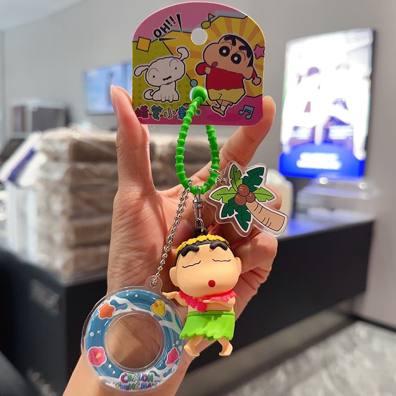 Кулон Crayon Shinchan ПВХ Брелоки Унисекс - изображение 7