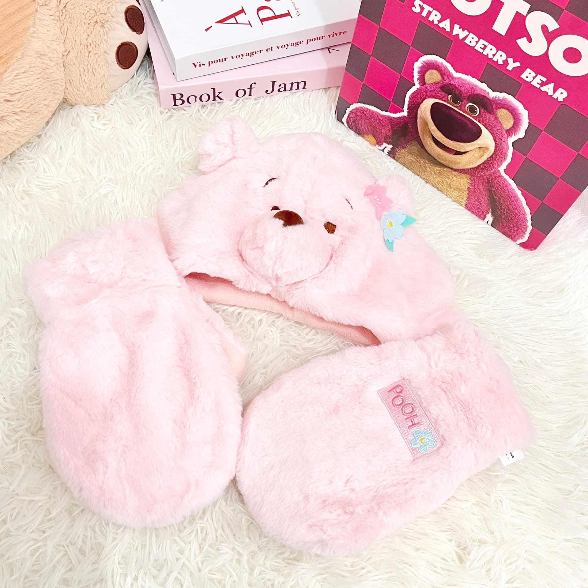 Disney Winnie The Pooh SERIES Полиэстер Полиэстер Волокно Капюшоны и Плюшевые Шапки Унисекс - изображение 4