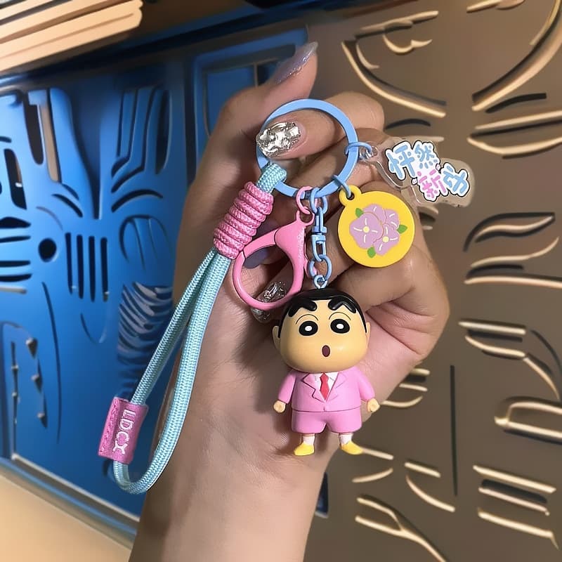 Кулон Crayon Shinchan ПВХ Брелоки Унисекс - изображение 2