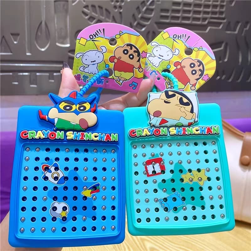 Кулон Crayon Shinchan ПВХ Брелоки Унисекс - изображение 6