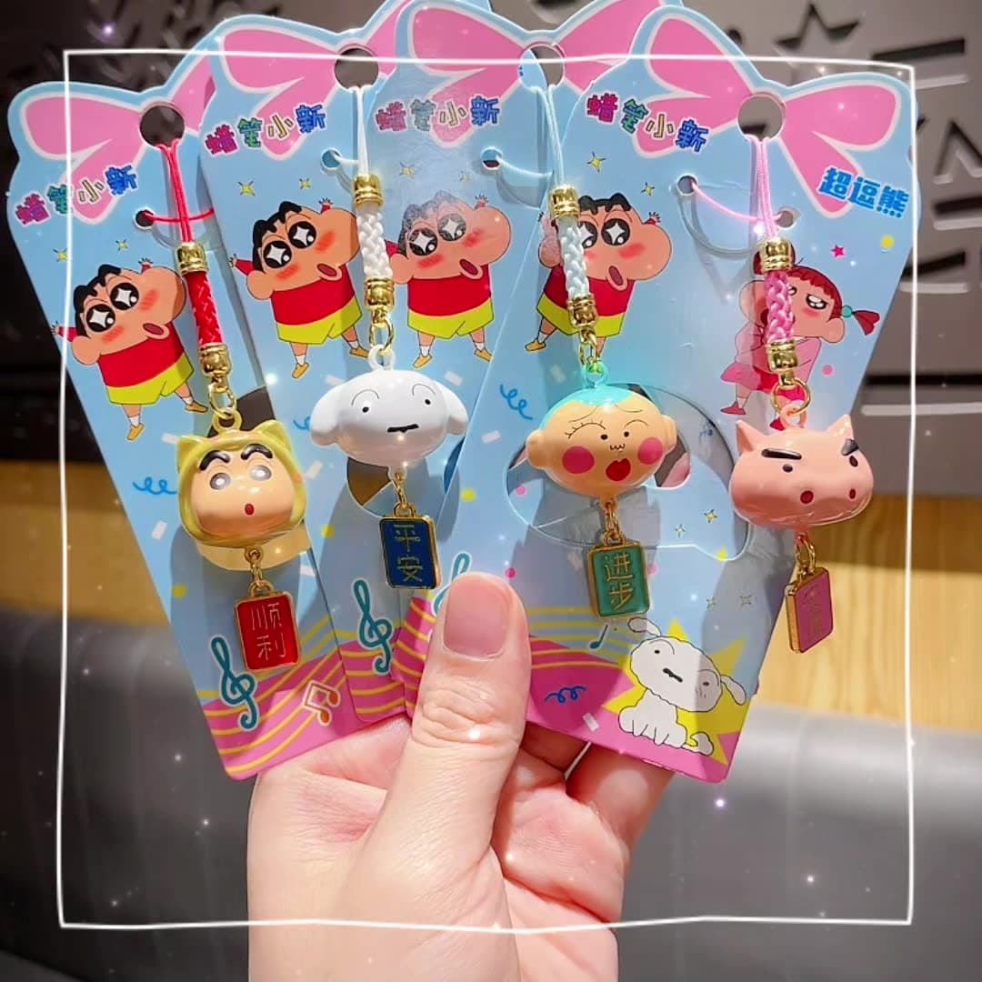 Кулон Crayon Shinchan Полиэстеровые волокна Брелоки Унисекс - изображение 5