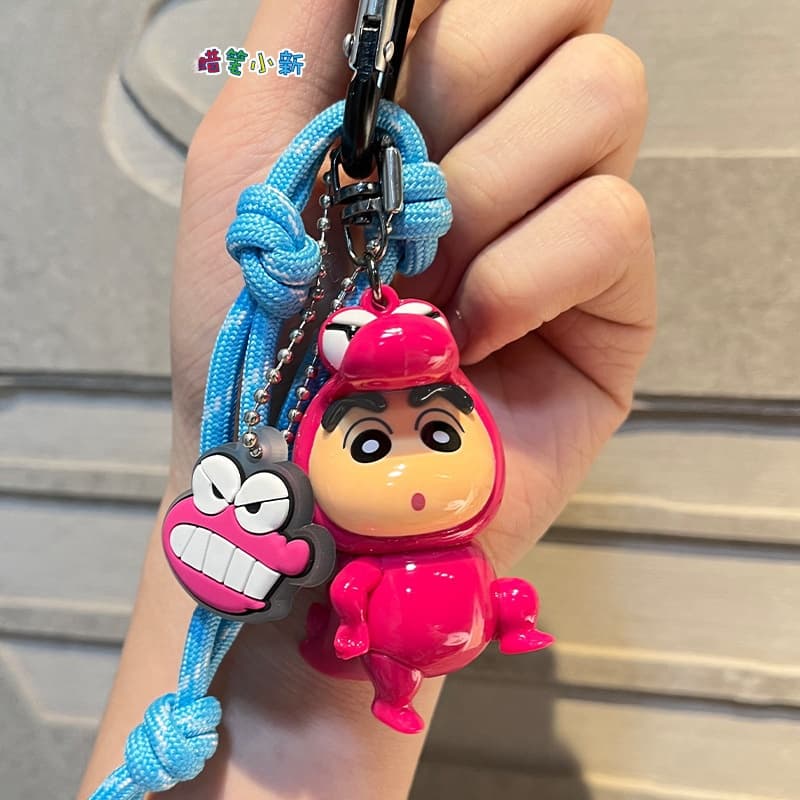 Кулон Crayon Shinchan ПВХ Брелоки Унисекс - изображение 8