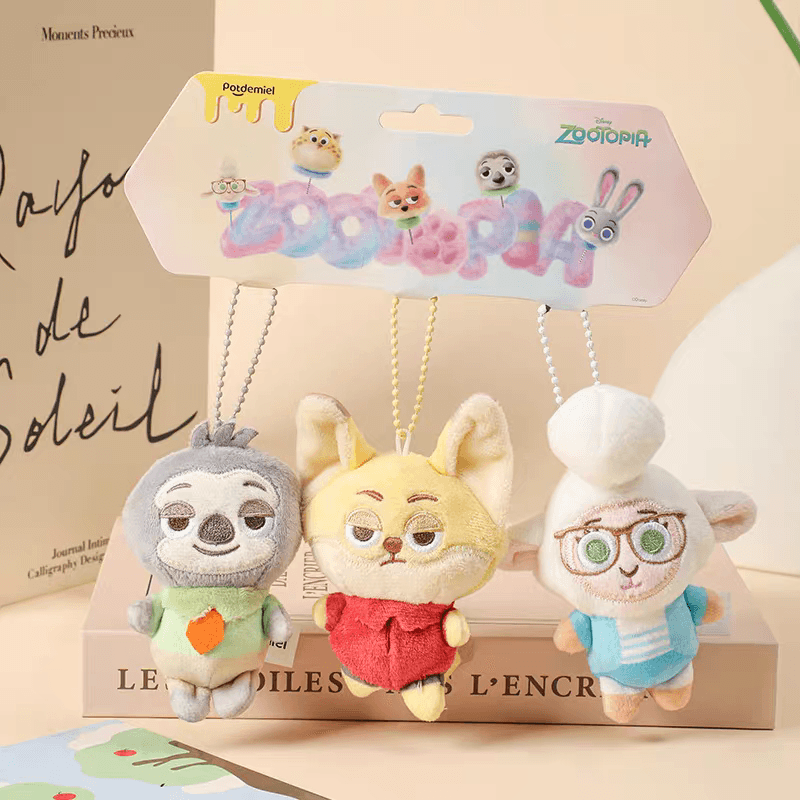 Кулон Disney Stitch Collection Зверополис Полиэстер Волокно Брелоки Унисекс - изображение 8