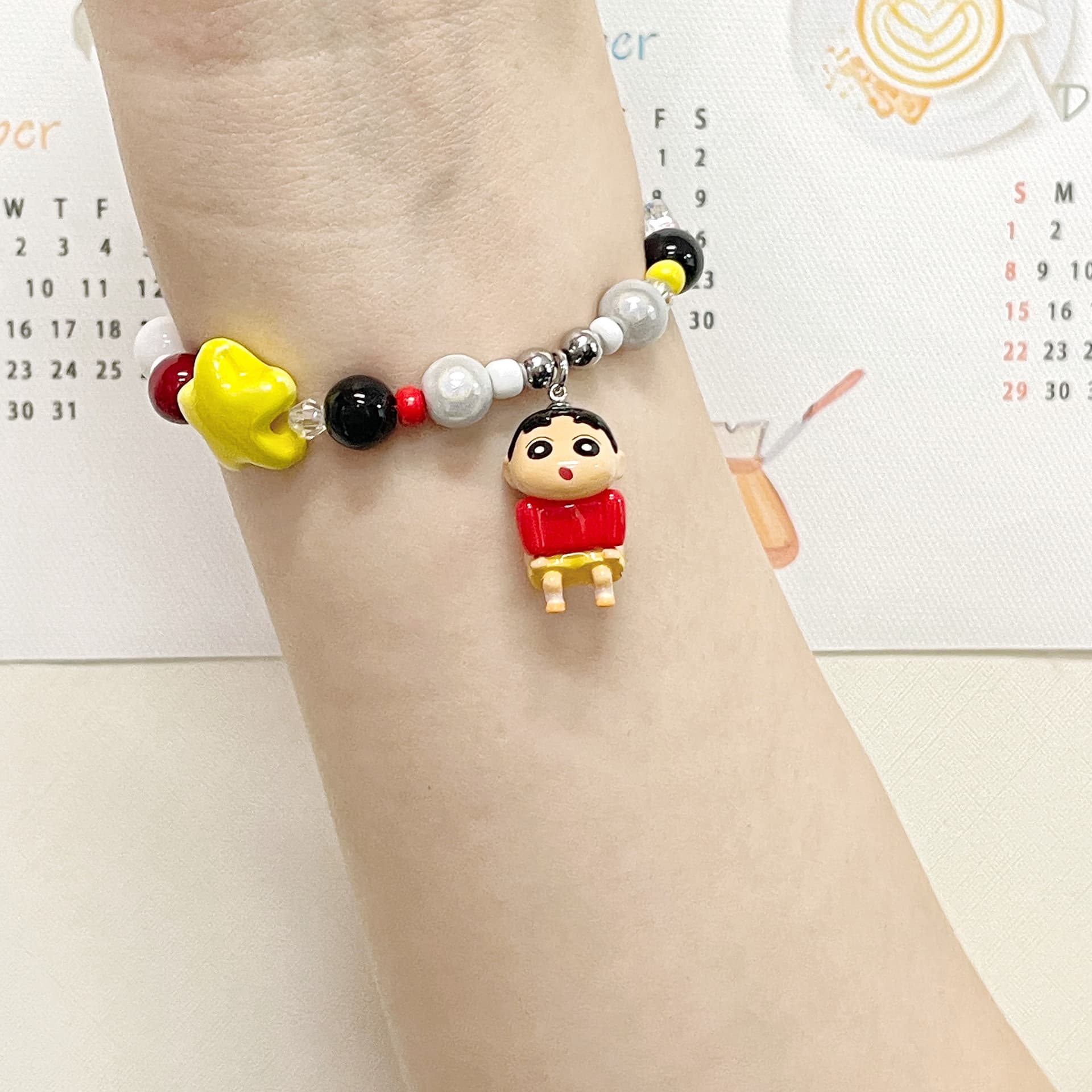 Crayon Shinchan Акриловые браслеты для женщин - изображение 4