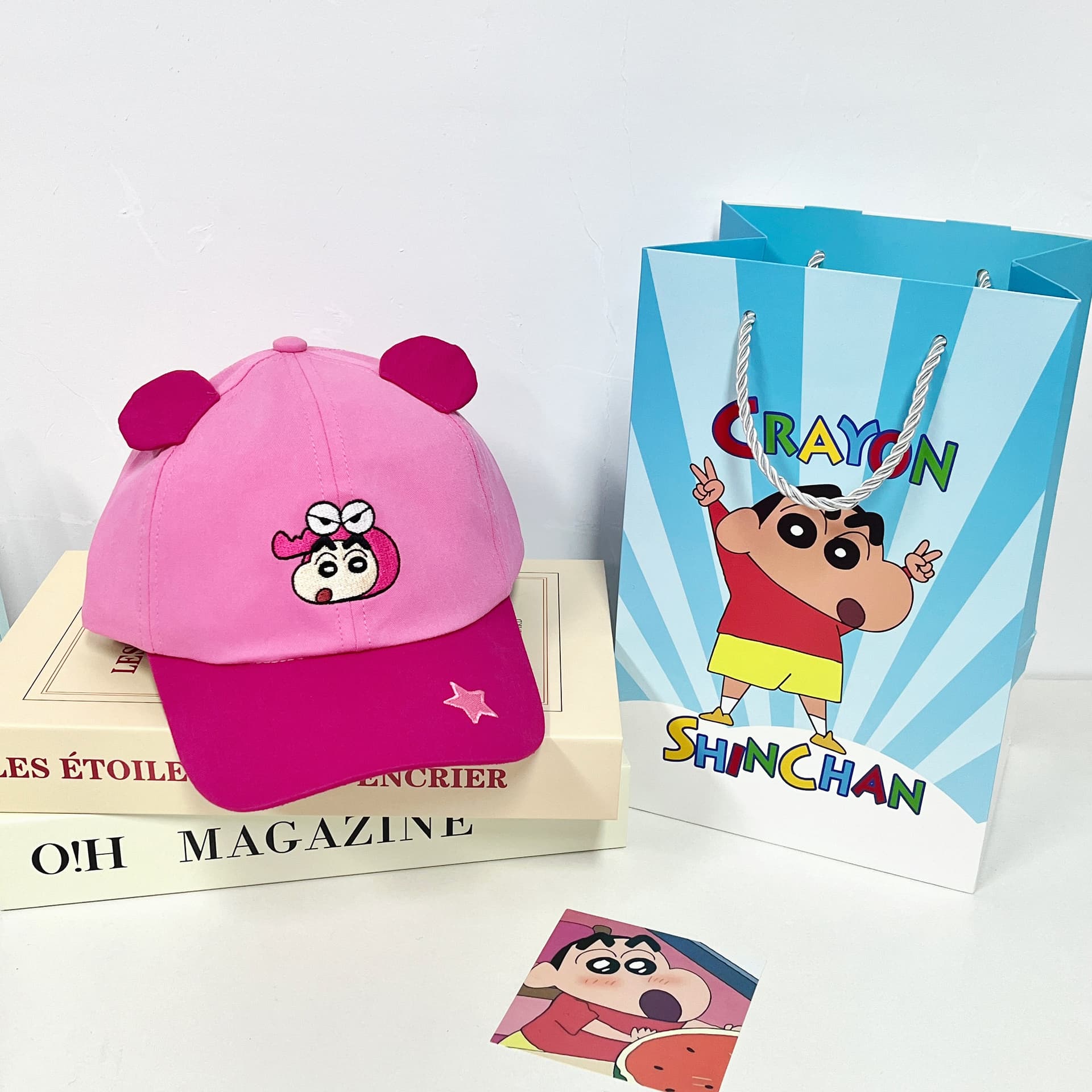 Кепка Crayon Shinchan Хлопковые кепки для детей - изображение 4