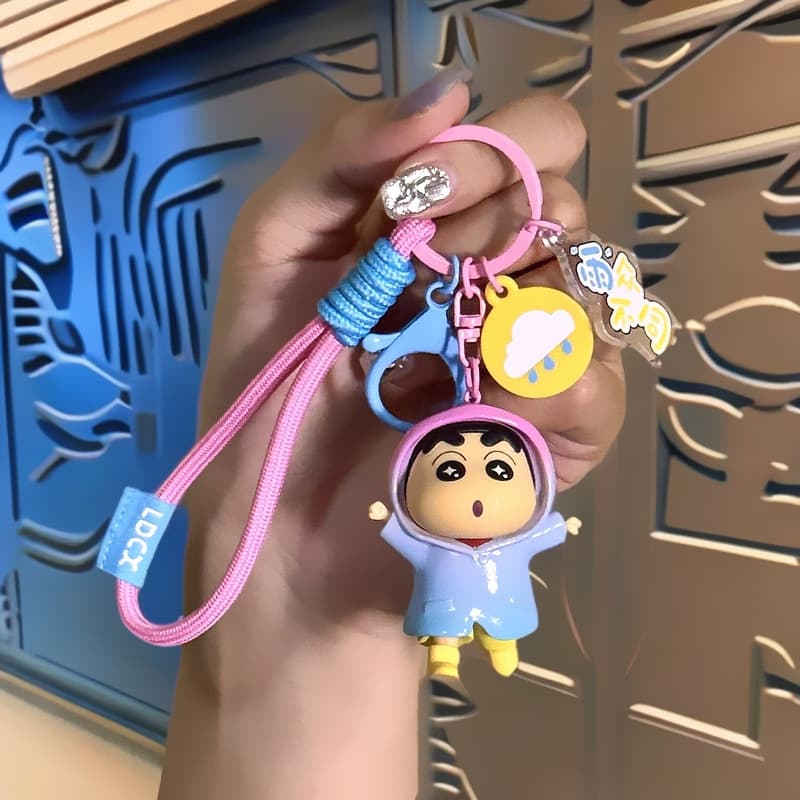 Кулон Crayon Shinchan ПВХ Брелоки Унисекс - изображение 3