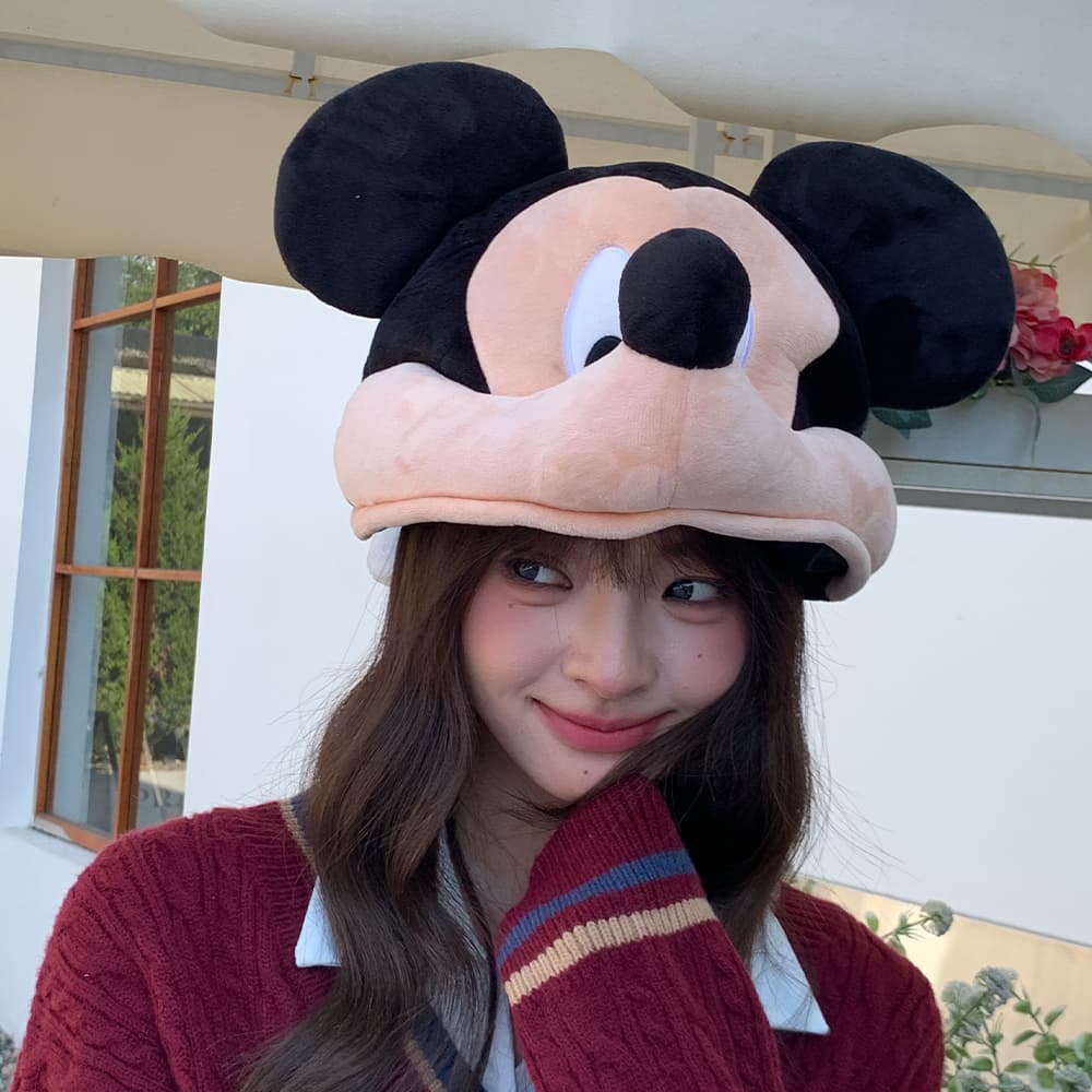 Головной убор Disney Minnie Mouse Mickey Mouse Полиэстер Шапки-бини Унисекс - изображение 3
