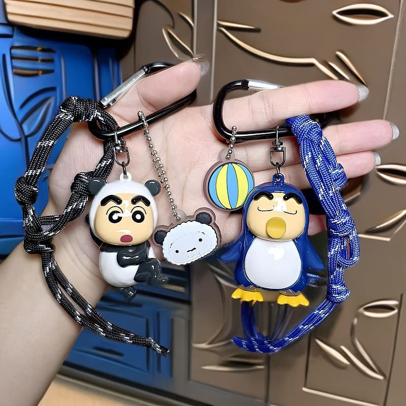 Кулон Crayon Shinchan ПВХ Брелоки Унисекс - изображение 13