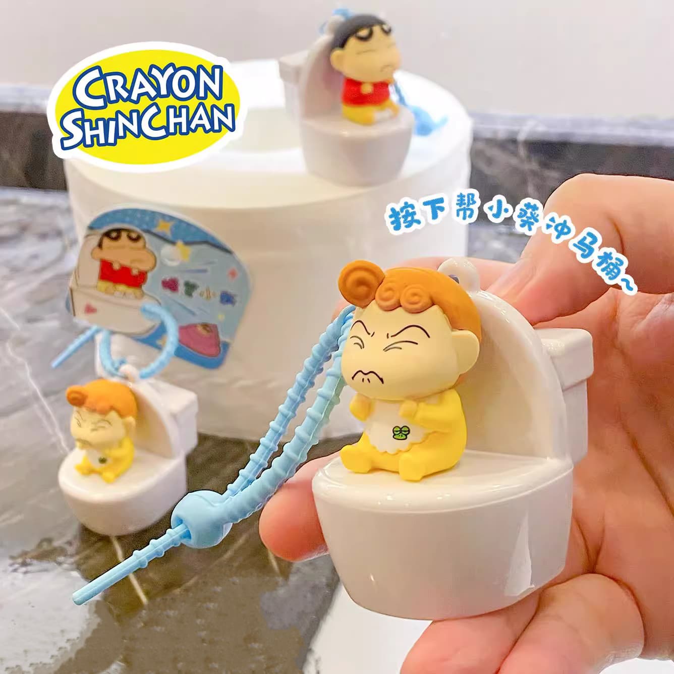 Кулон Crayon Shinchan ПВХ Брелоки Унисекс - изображение 2