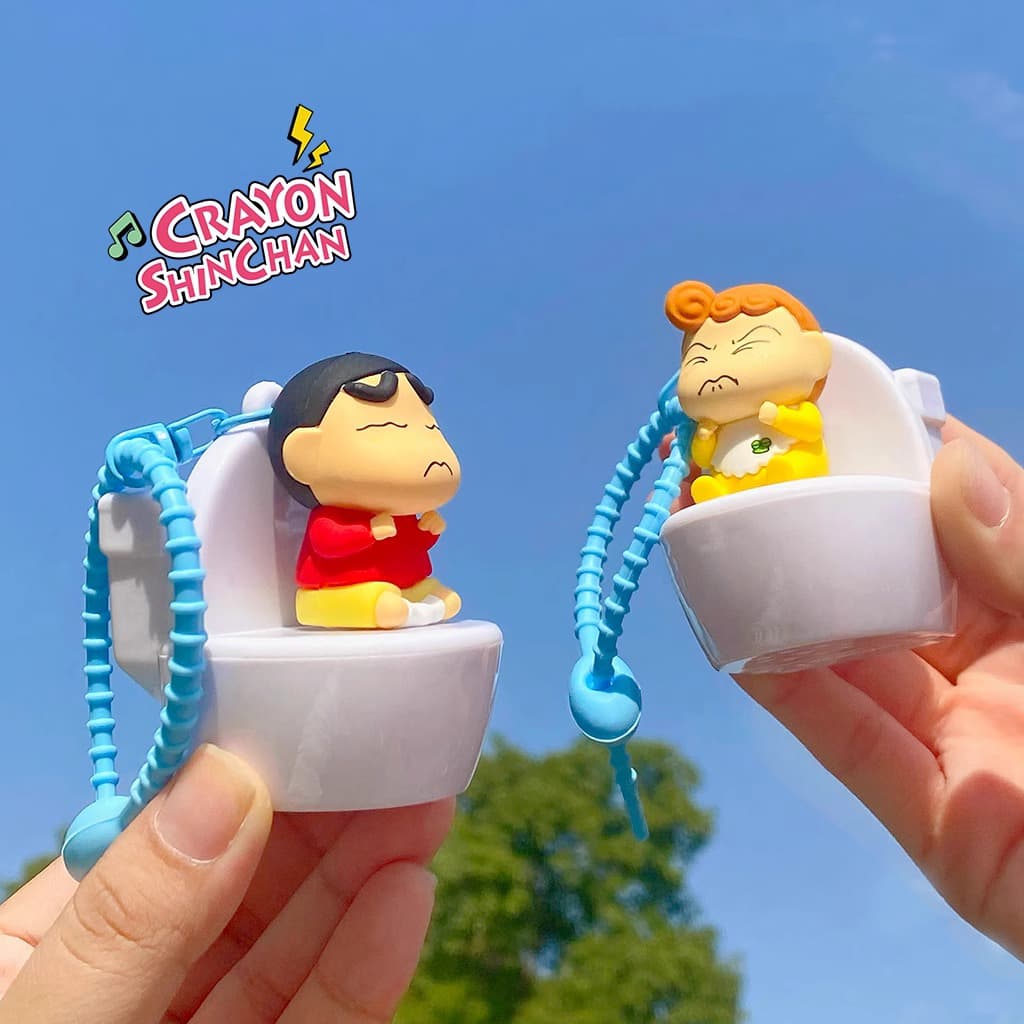 Кулон Crayon Shinchan ПВХ Брелоки Унисекс - изображение 3