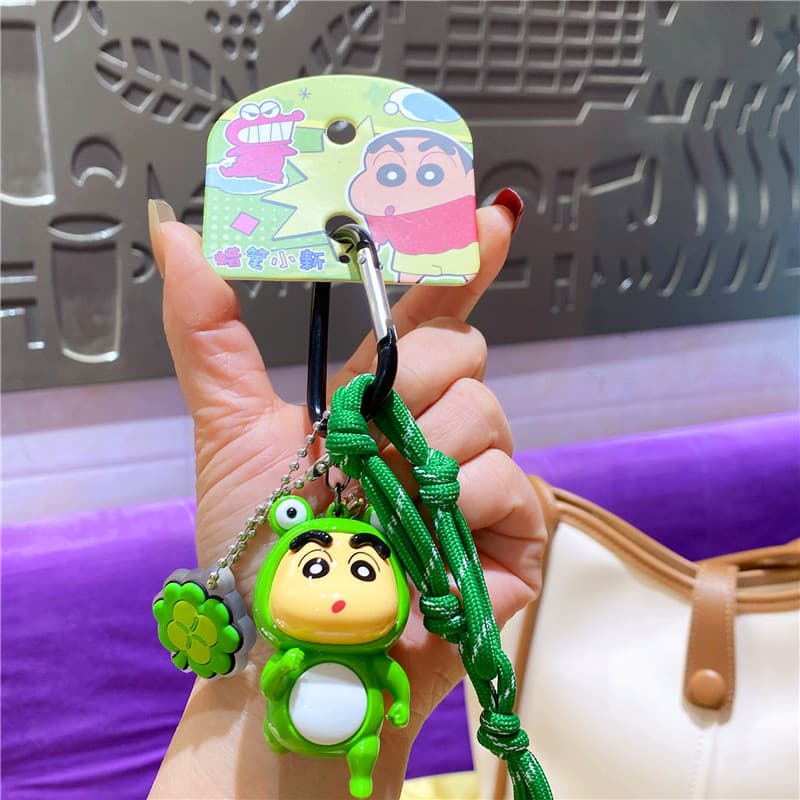 Кулон Crayon Shinchan ПВХ Брелоки Унисекс - изображение 14