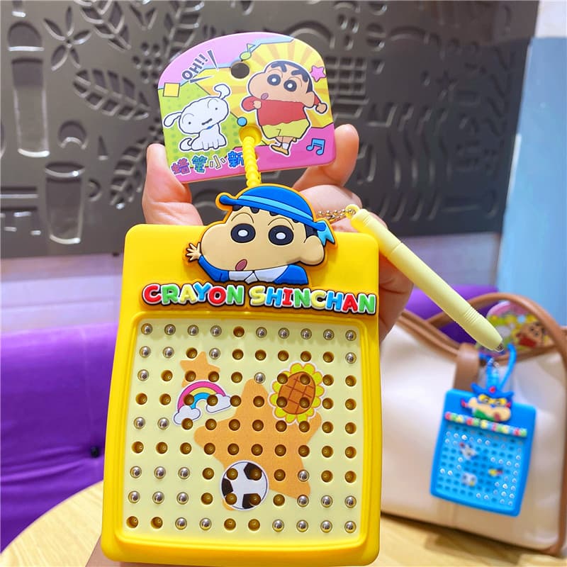 Кулон Crayon Shinchan ПВХ Брелоки Унисекс - изображение 9