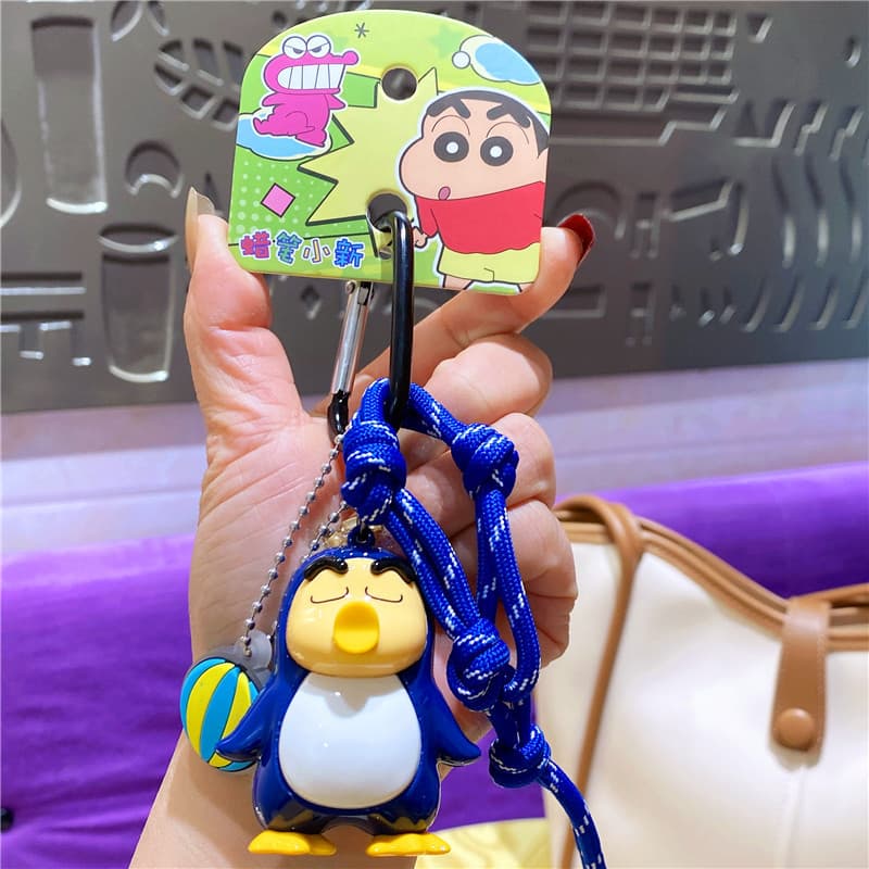 Кулон Crayon Shinchan ПВХ Брелоки Унисекс - изображение 10