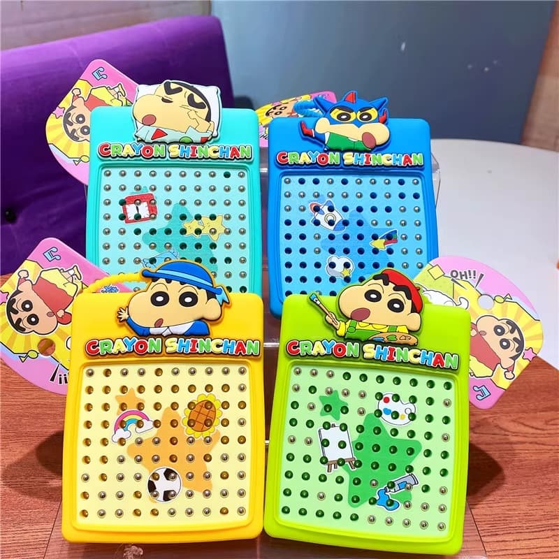 Кулон Crayon Shinchan ПВХ Брелоки Унисекс - изображение 10