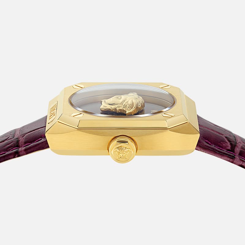 Механические часы Versace Medusa Antares Quartz 35mm Red - изображение 9
