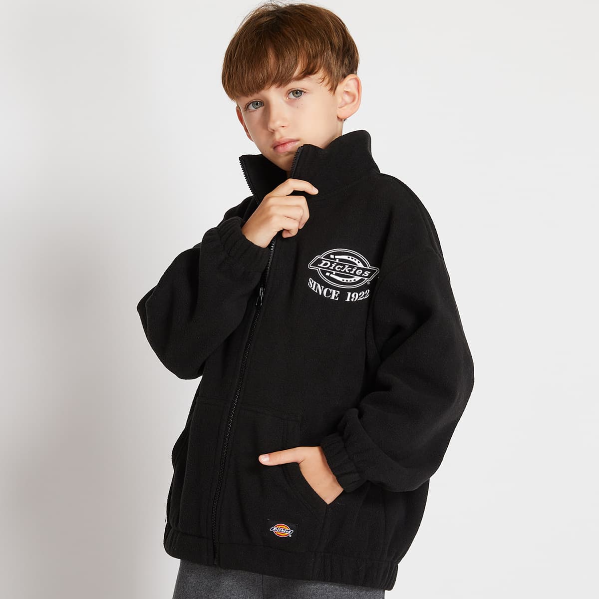 Dickies Бархатовое пальто для детей черного цвета - изображение 3