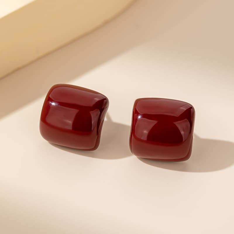 Серьги QLADY Серьги-гвоздики из сплава женские - изображение 5