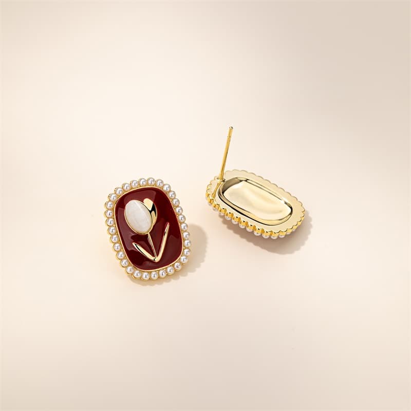Серьги Серьги QLADY Серебряные игла S925 пробы женские - изображение 5