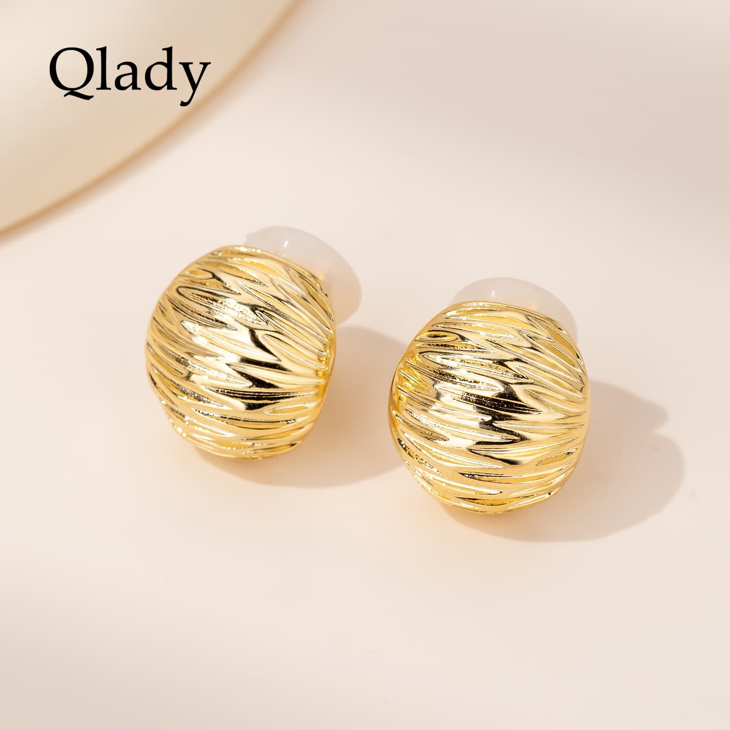 QLADY Сплав Нижняя заколка On Серьги Женские - изображение 2
