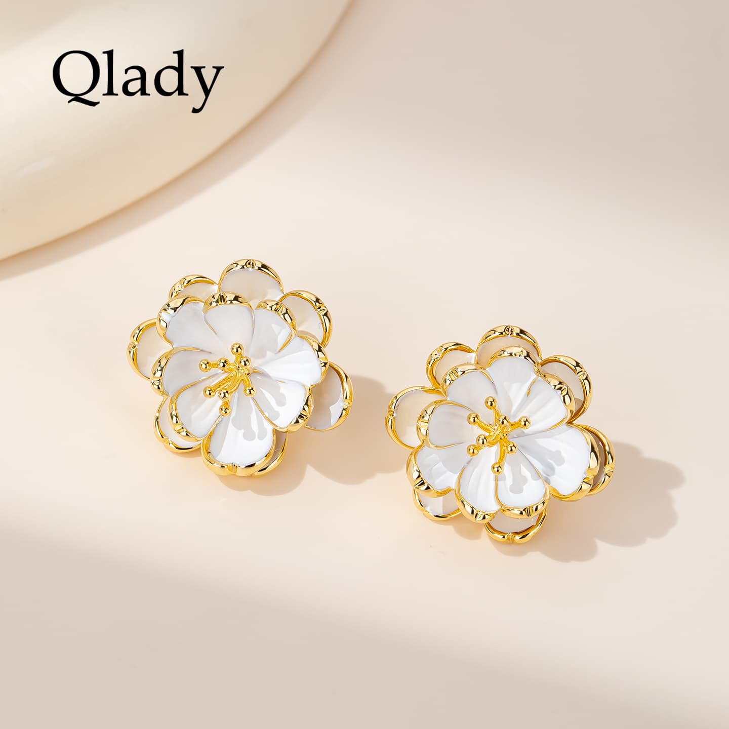 Серьги QLADY Сплав Серьги Женские - изображение 2