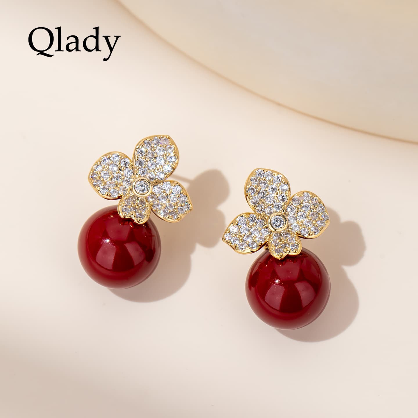 Серьги QLADY Серьги-гвоздики из серебра 925 пробы унисекс - изображение 2