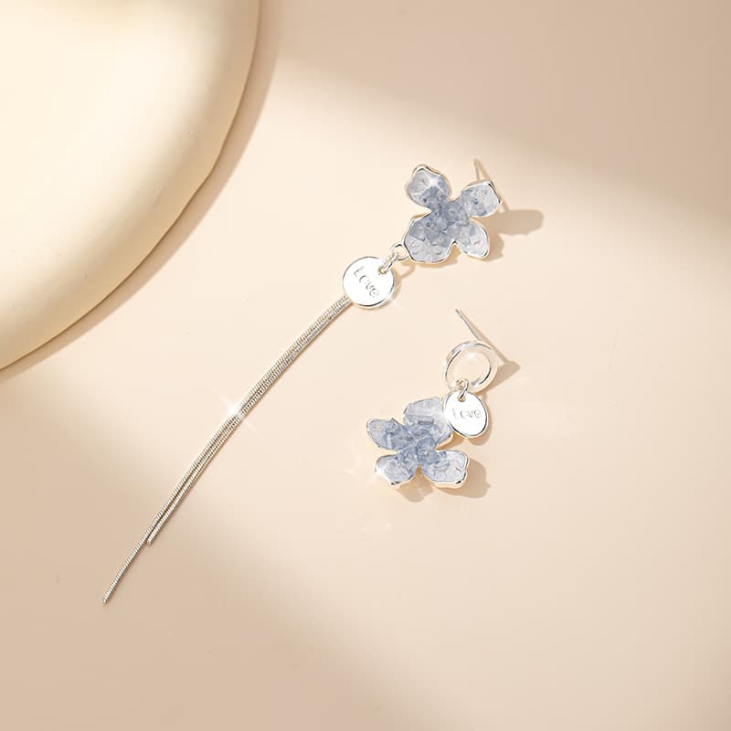 Серьги Серьги QLADY из серебра 925 пробы женские - изображение 7