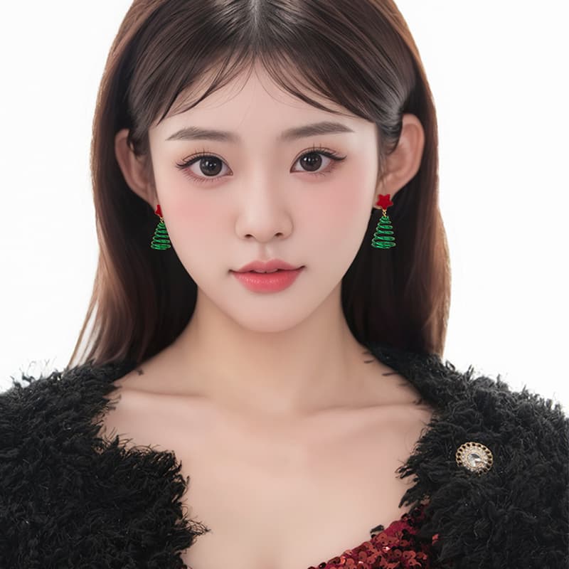 Серьги Серьги QLADY Серебряные игла S925 пробы женские - изображение 2