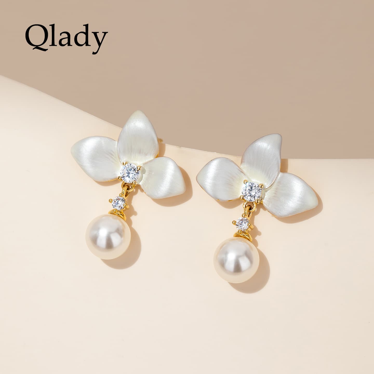 Серьги Серьги QLADY из серебра 925 пробы женские - изображение 2