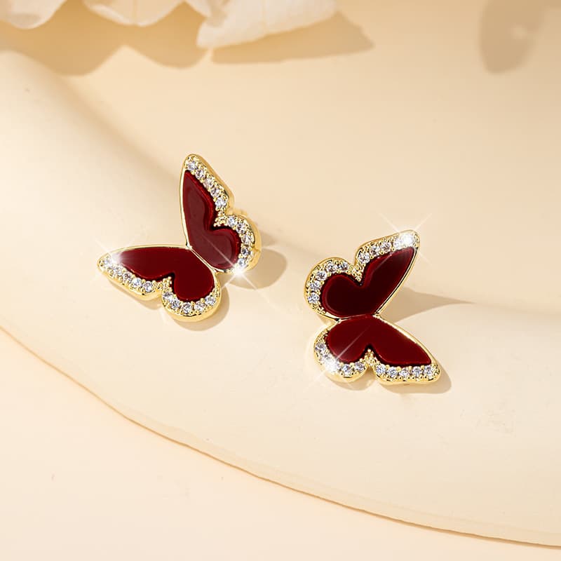 Серьги Серьги-гвоздики QLADY Серебряные игла S925 пробы женские - изображение 4