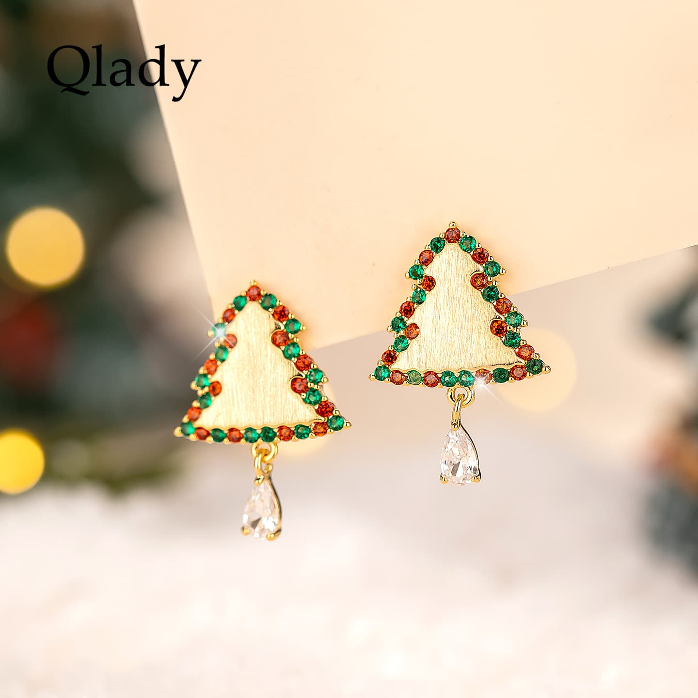 Серьги QLADY Серьги из сплава Женские - изображение 2