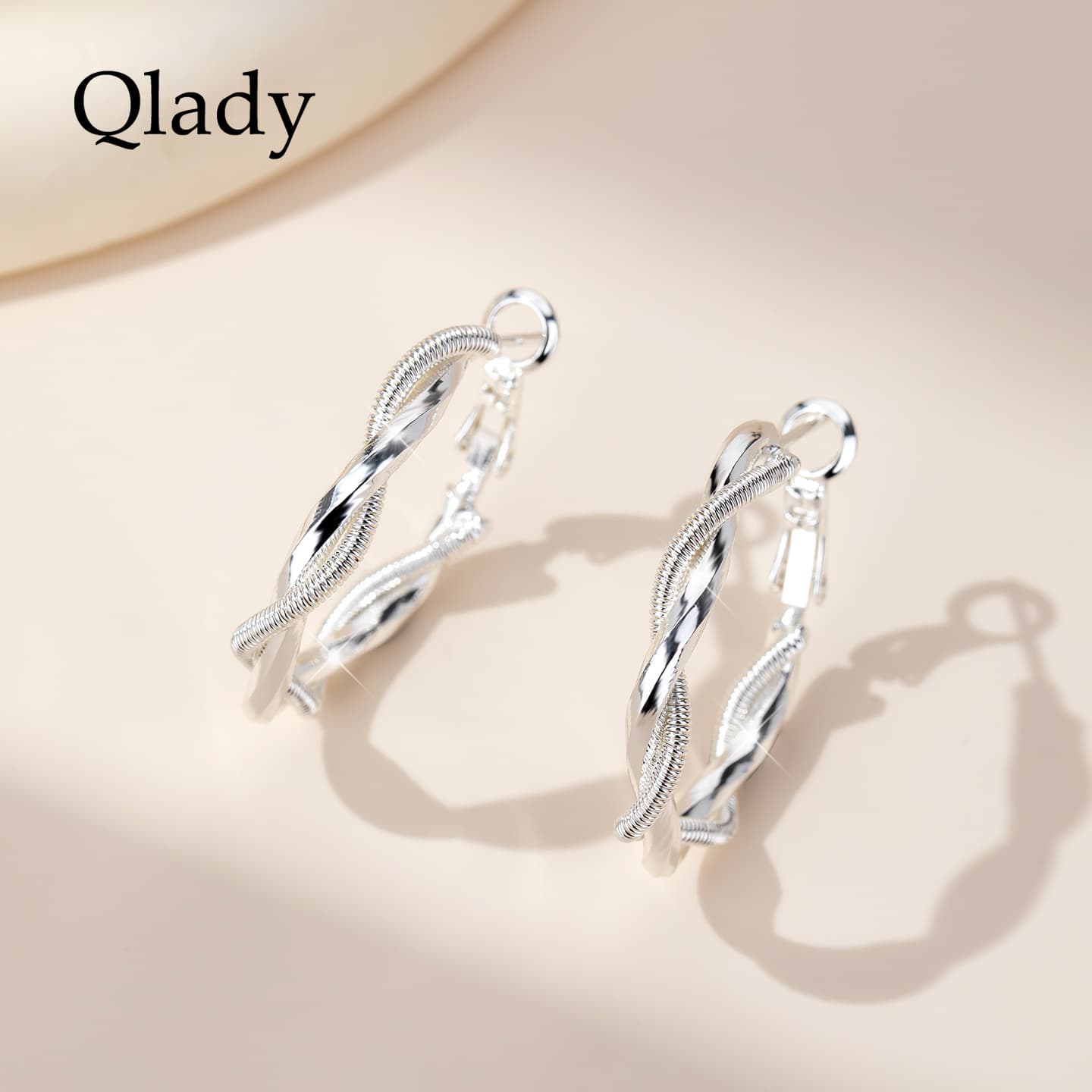 Серьги QLADY Серьги из сплава Женские - изображение 2