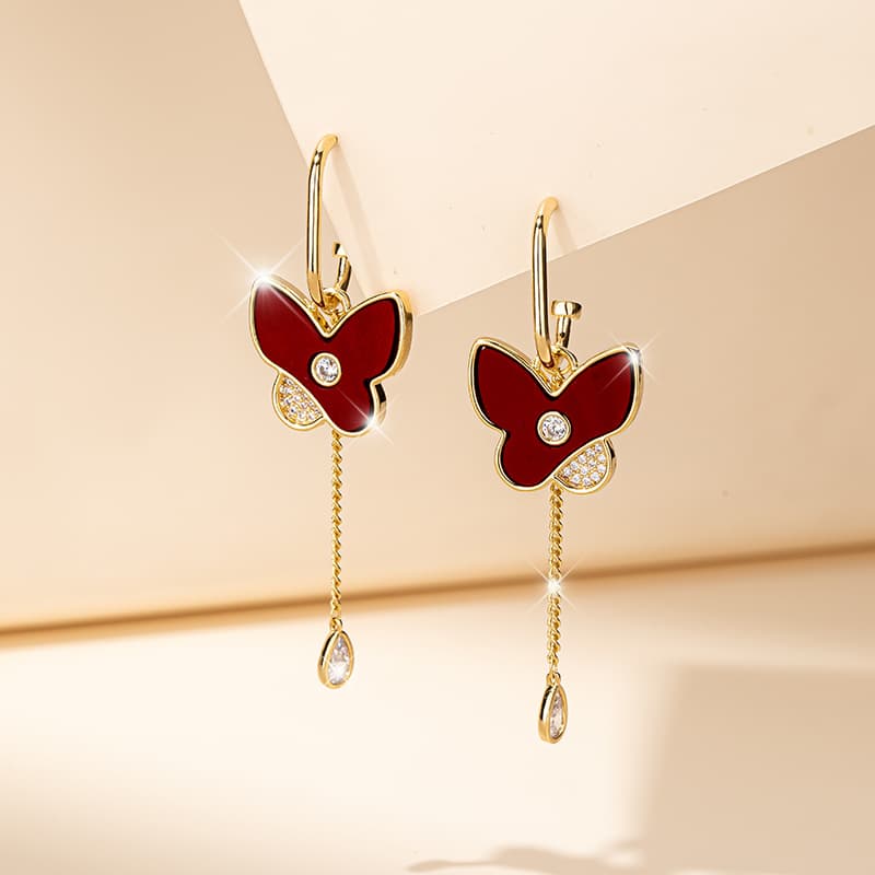 Серьги Серьги QLADY Серебряные игла S925 пробы женские - изображение 2
