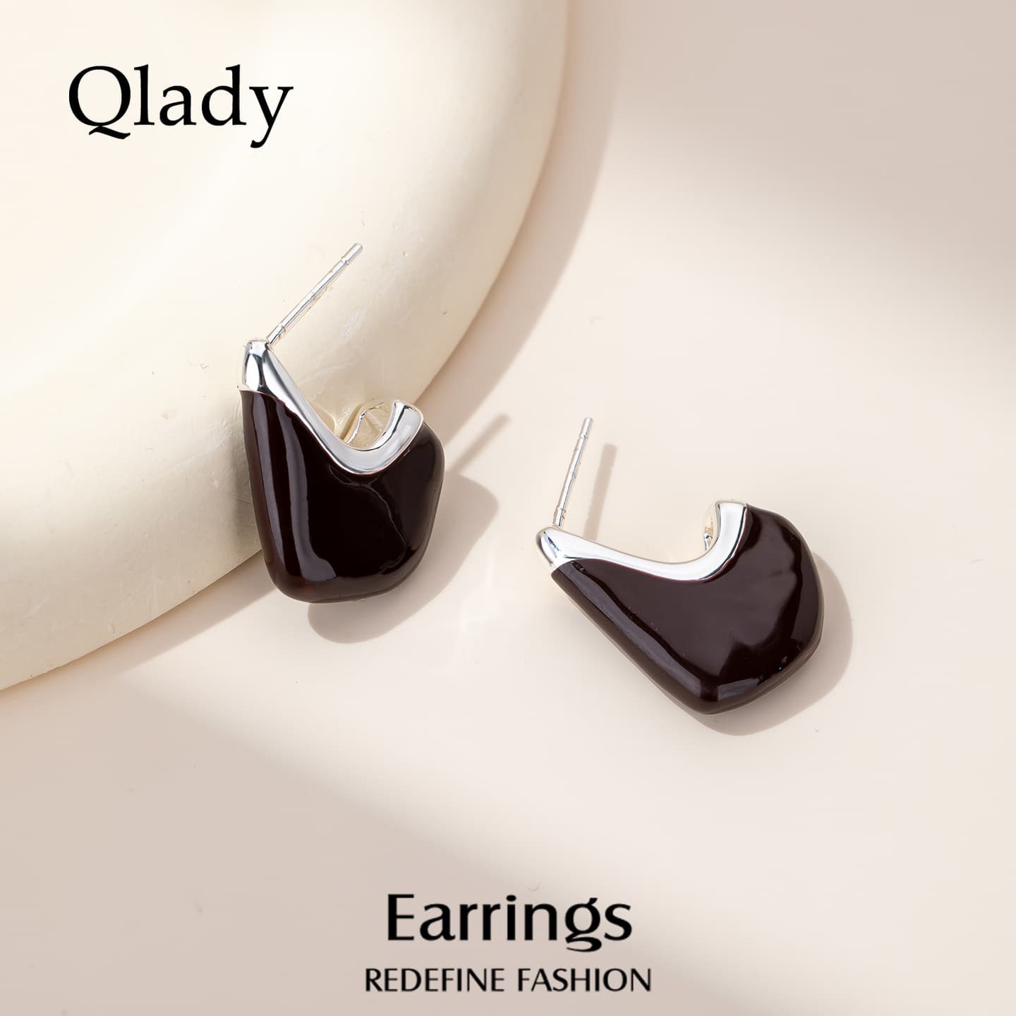 Серьги QLADY Серьги с серебряной иглой женские - изображение 2