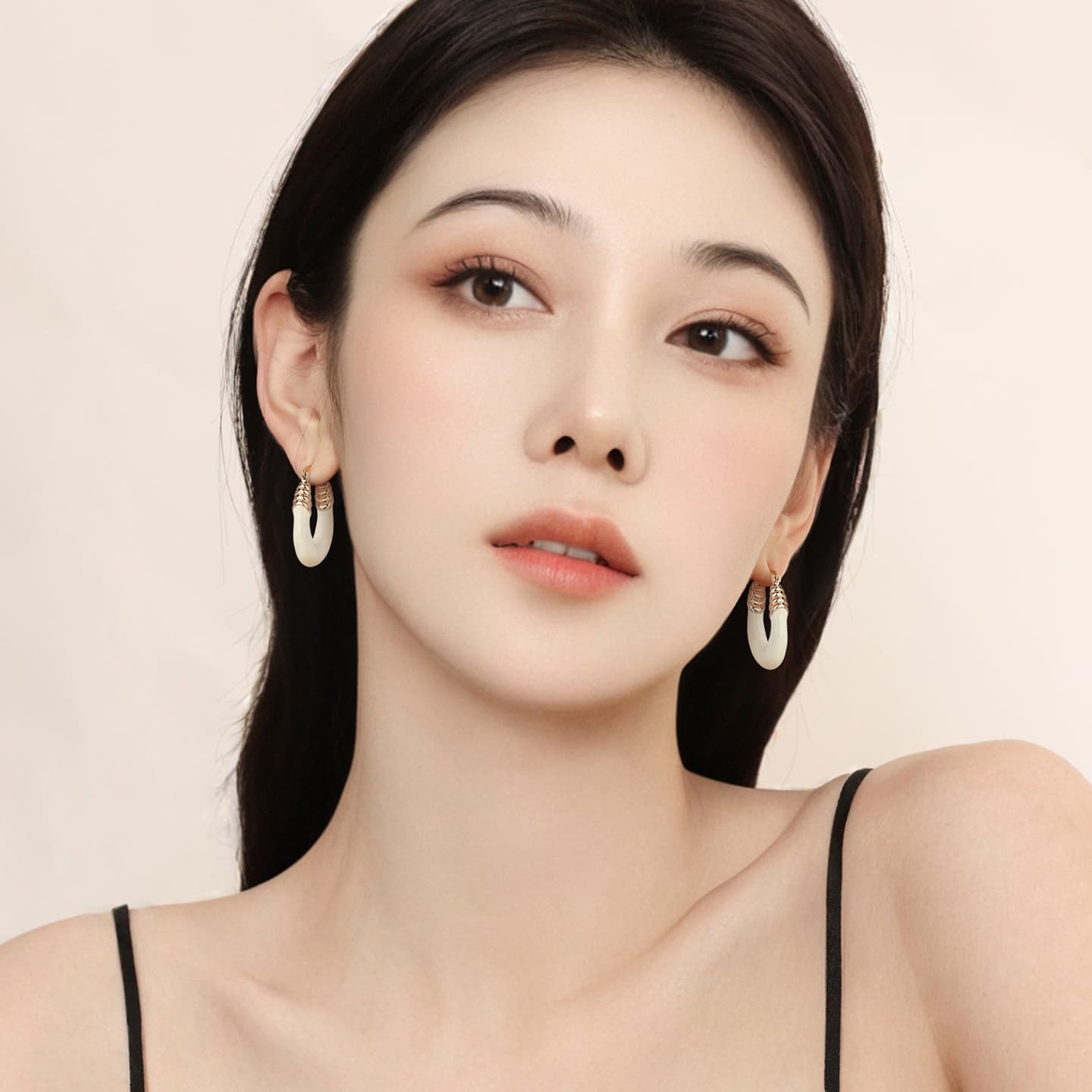 Серьги QLADY Серьги-гвоздики из стерлингового серебра 925 пробы женские - изображение 4