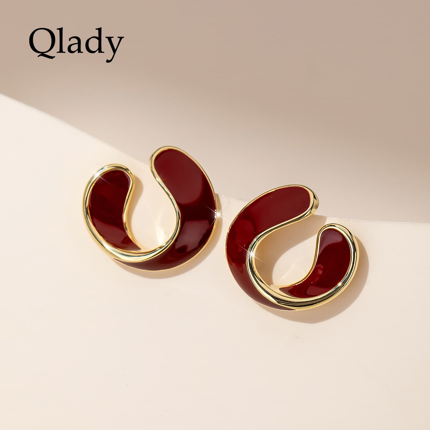Серьги QLADY Серебро 925 пробы (стерлинговое) Стержень серьги-гвоздики Женские - изображение 2