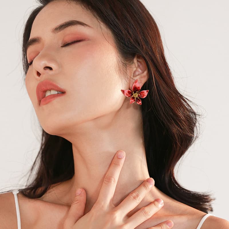Серьги QLADY Серебряная игла S925 пробы Серьги Женские - изображение 5