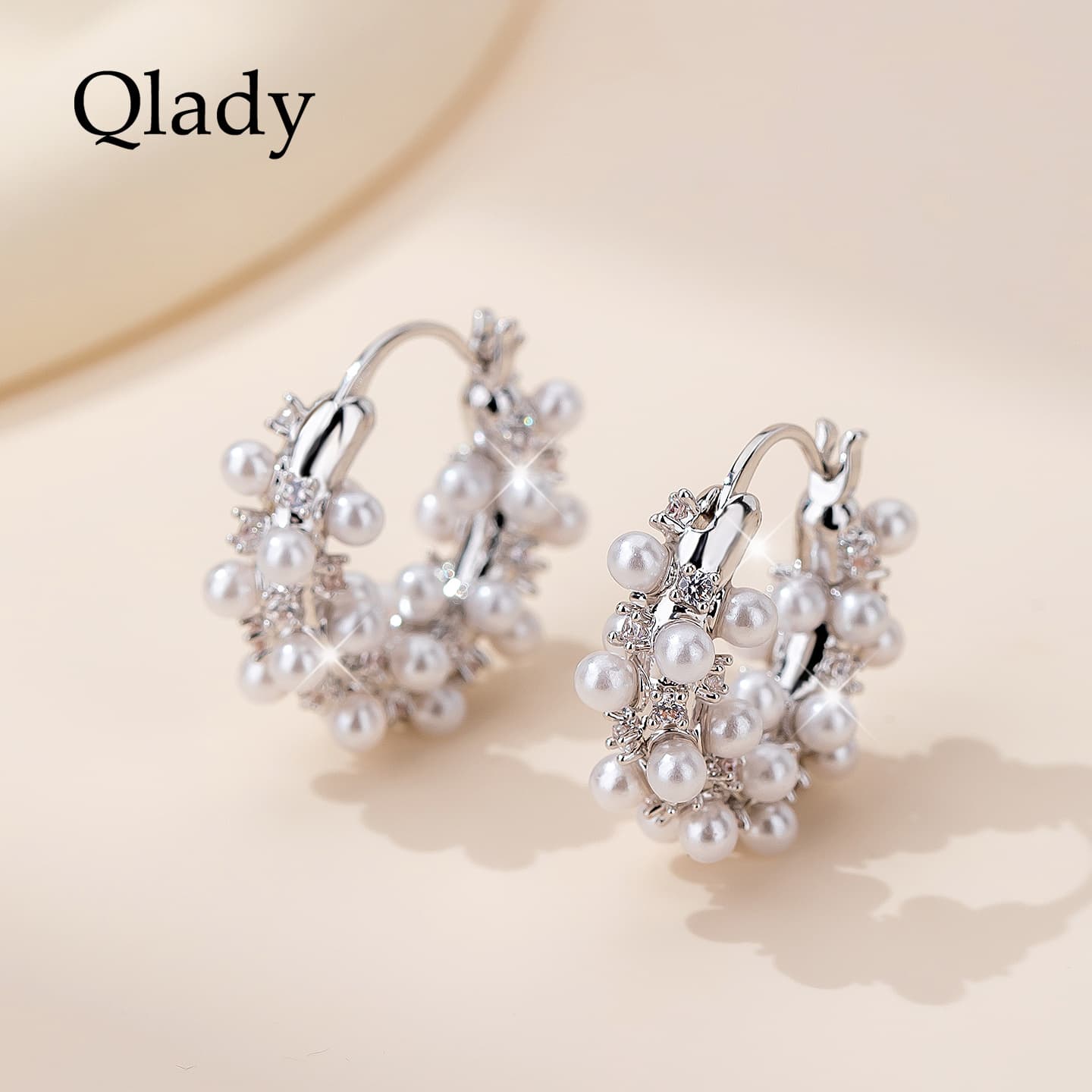 Серьги QLADY Сплав Серьги Женские - изображение 2