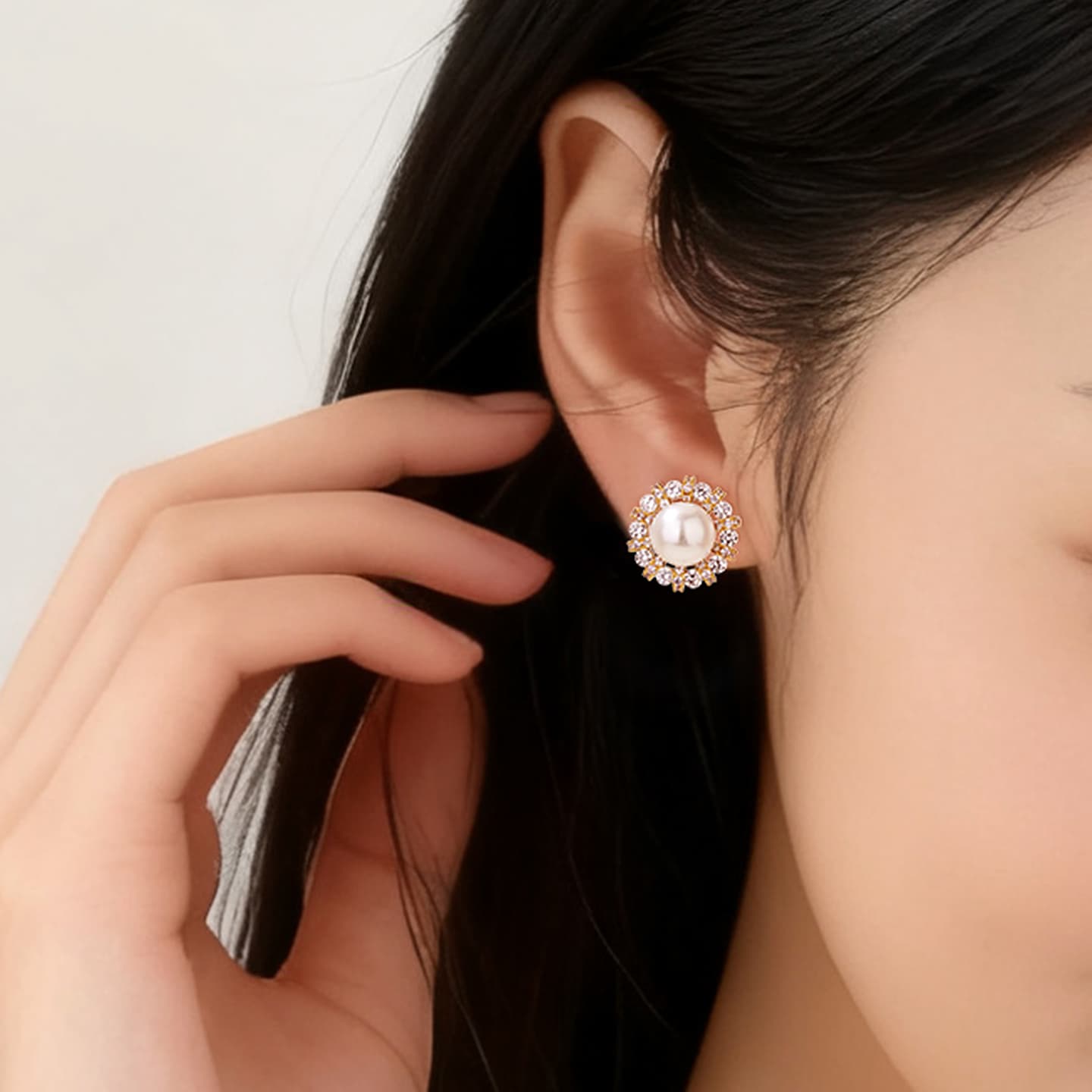 Серьги QLADY Серьги-гвоздики из сплава женские - изображение 4