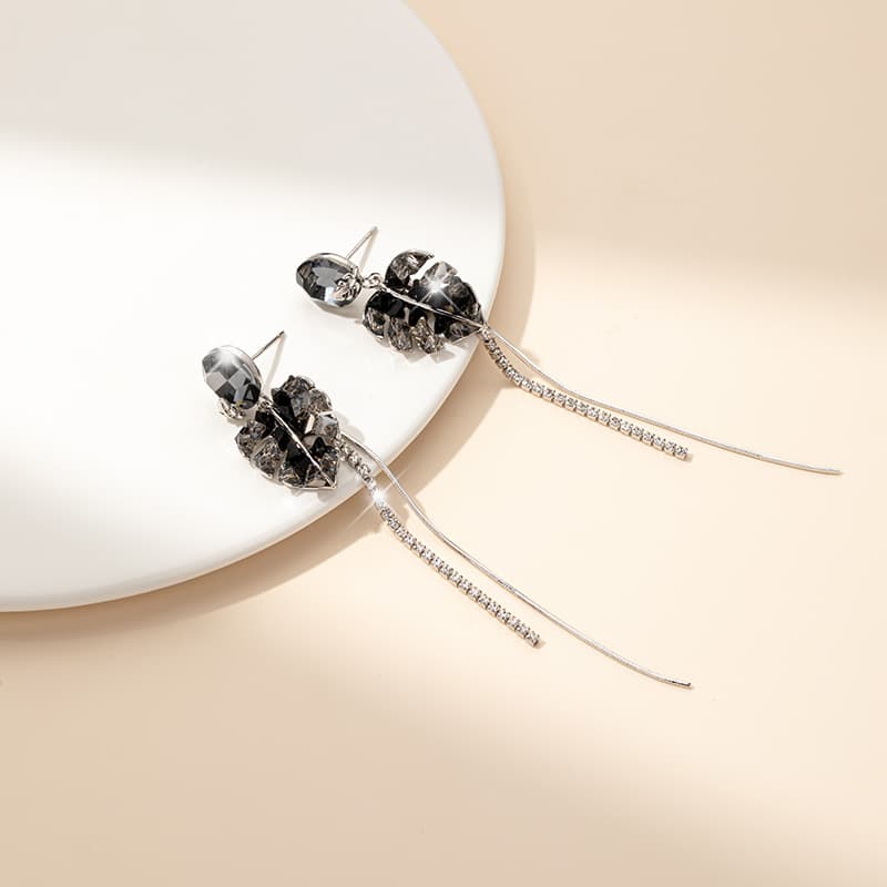 Серьги QLADY Серебряные игла S925 пробы женские - изображение 4