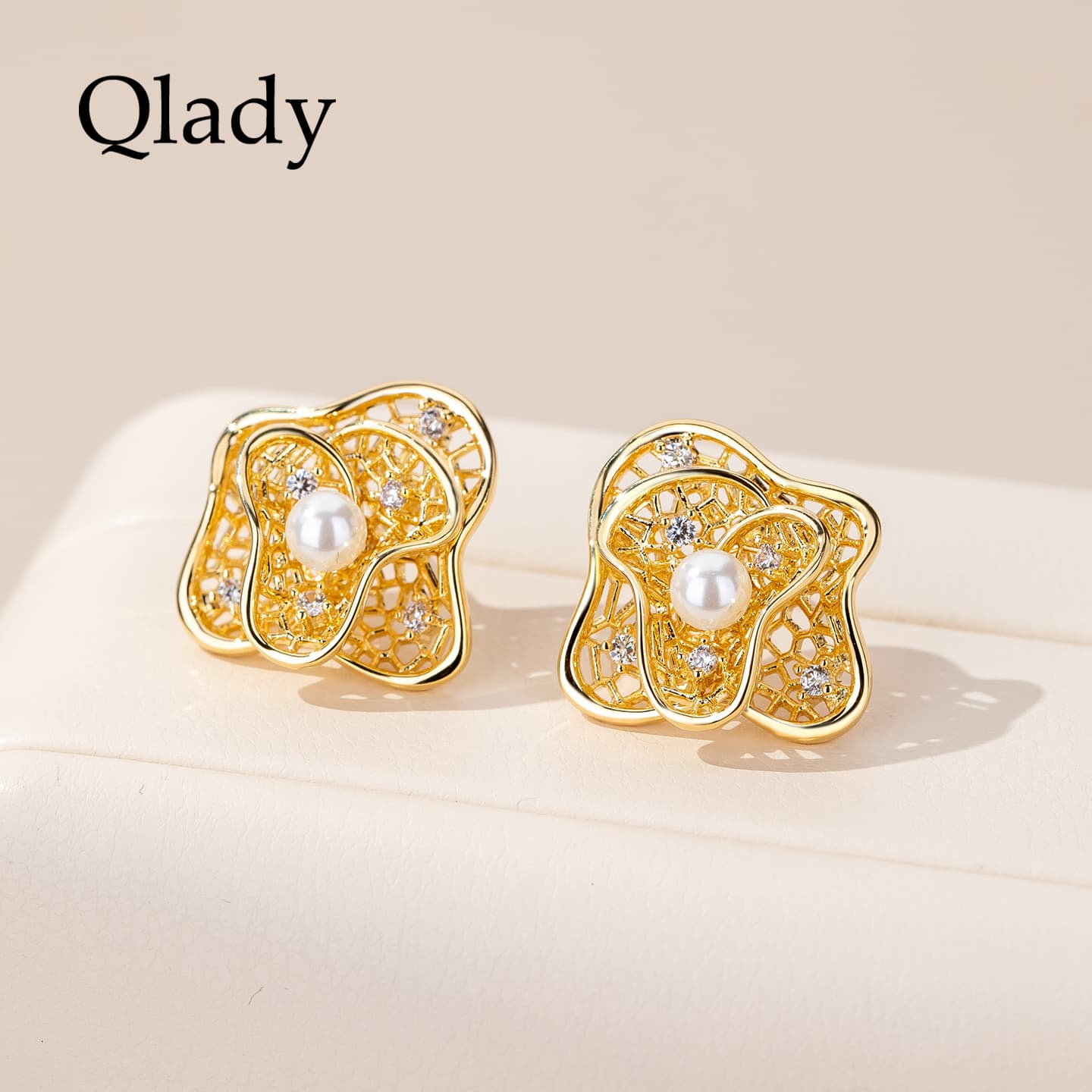Серьги QLADY Сплав Серьги Женские - изображение 2