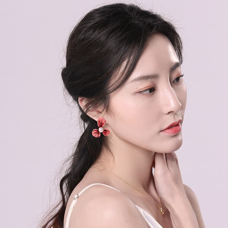 Серьги Серьги QLADY Серебряные игла S925 пробы женские - изображение 5