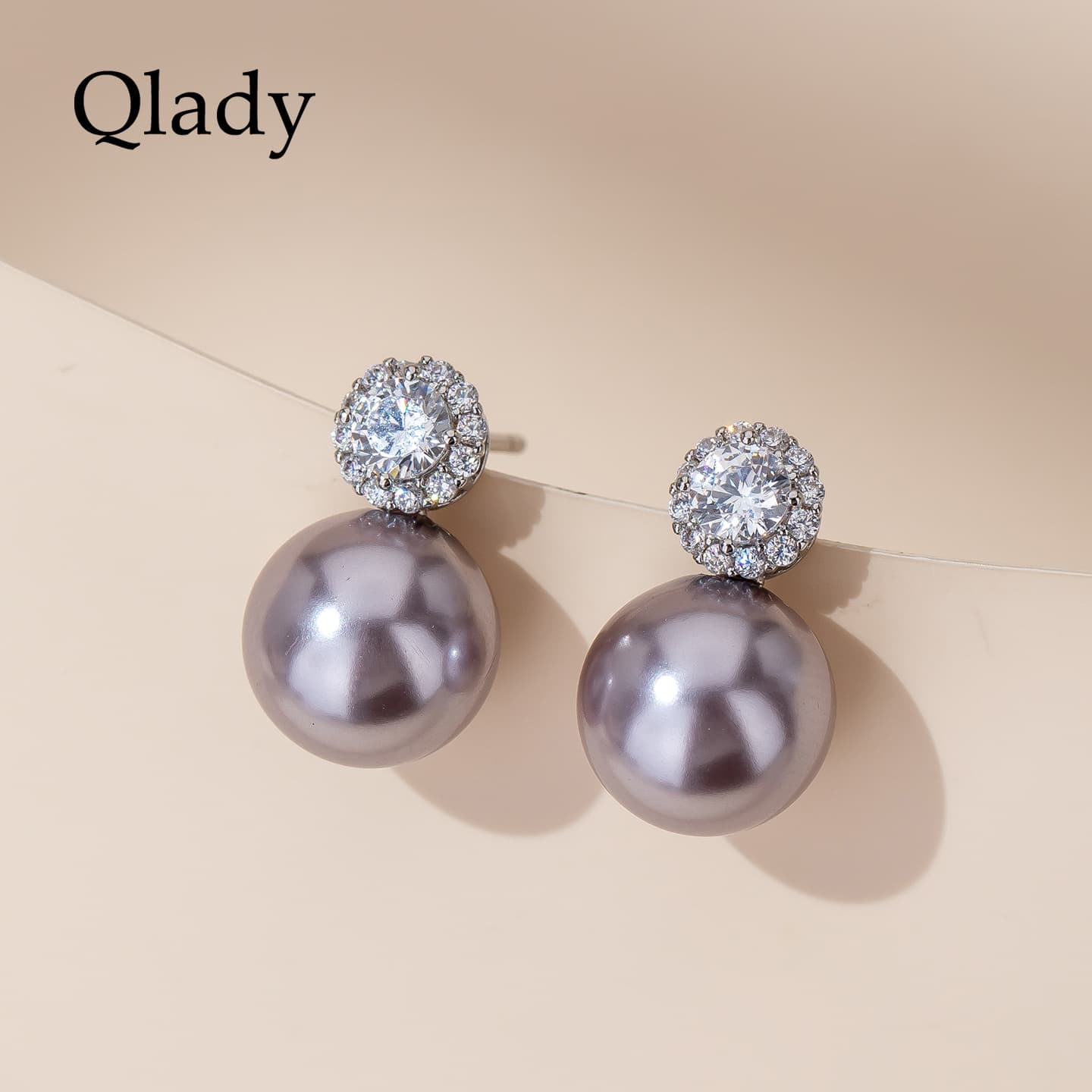 Серьги Серьги QLADY из серебра 925 пробы (стерлинговое) унисекс - изображение 2