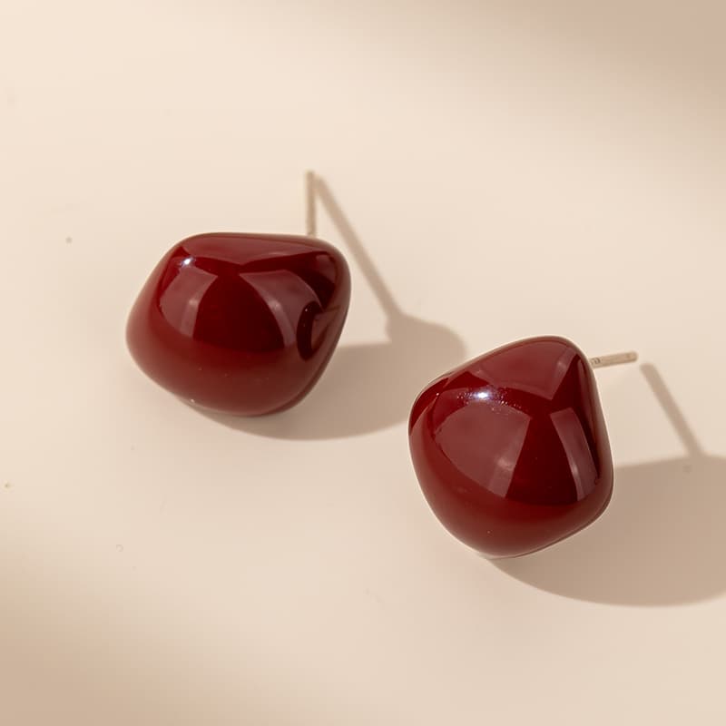 Серьги Серьги-гвоздики QLADY Серебряные игла S925 пробы женские - изображение 6