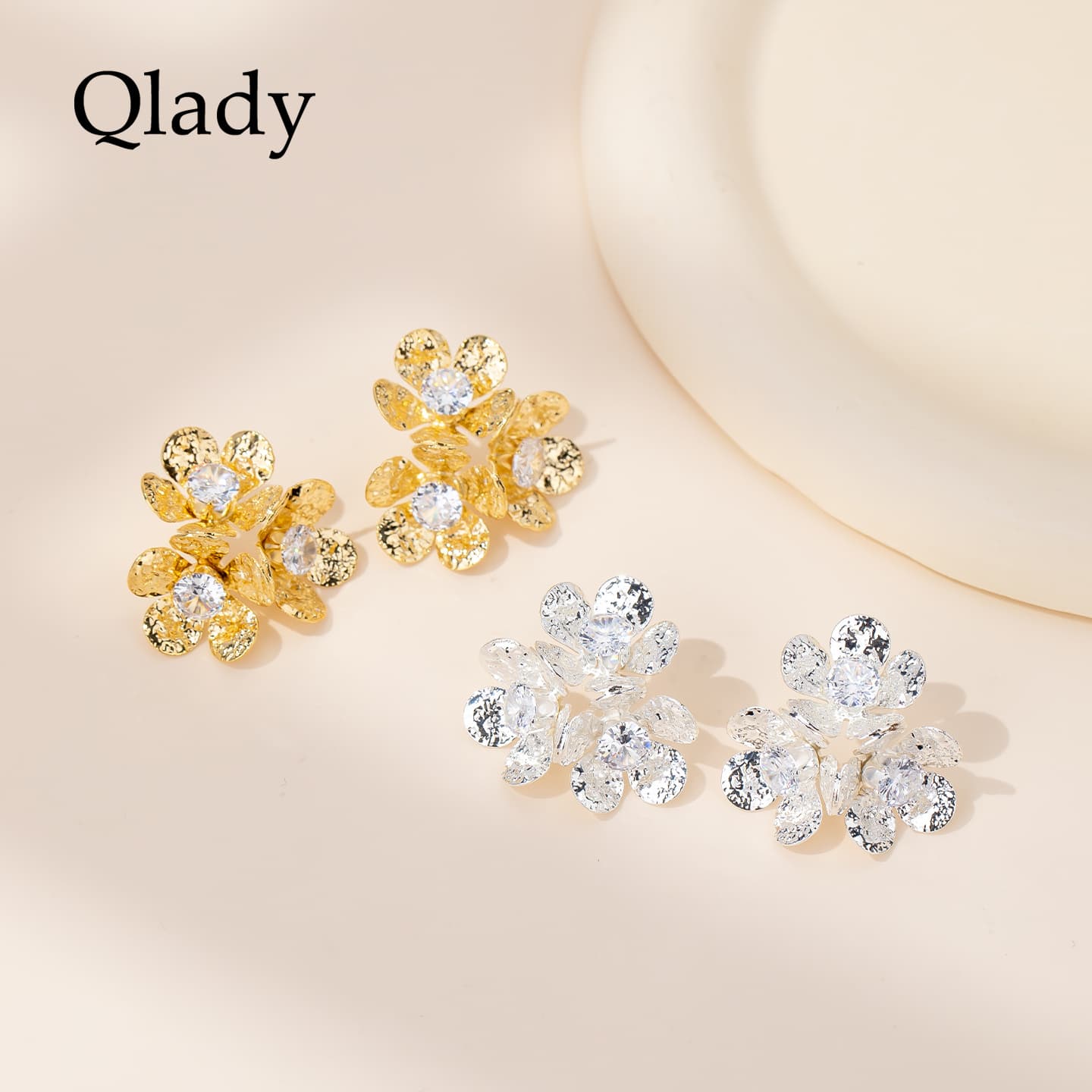 Серьги QLADY Серьги из сплава Женские - изображение 2