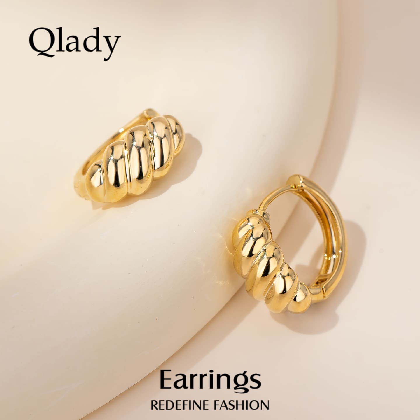 Серьги QLADY Серьги из сплава Женские - изображение 2