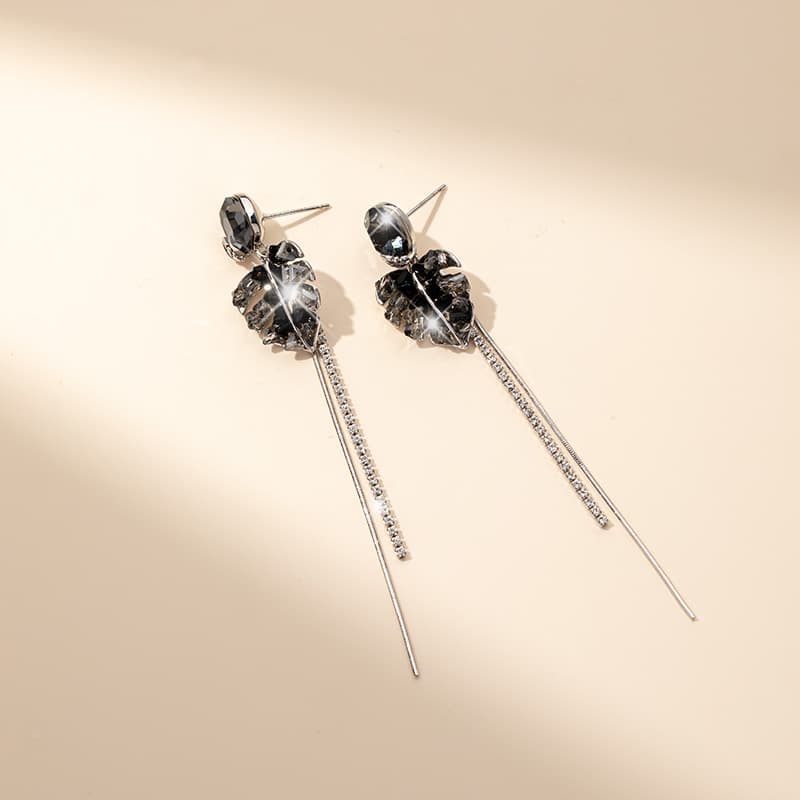 Серьги QLADY Серебряные игла S925 пробы женские - изображение 6